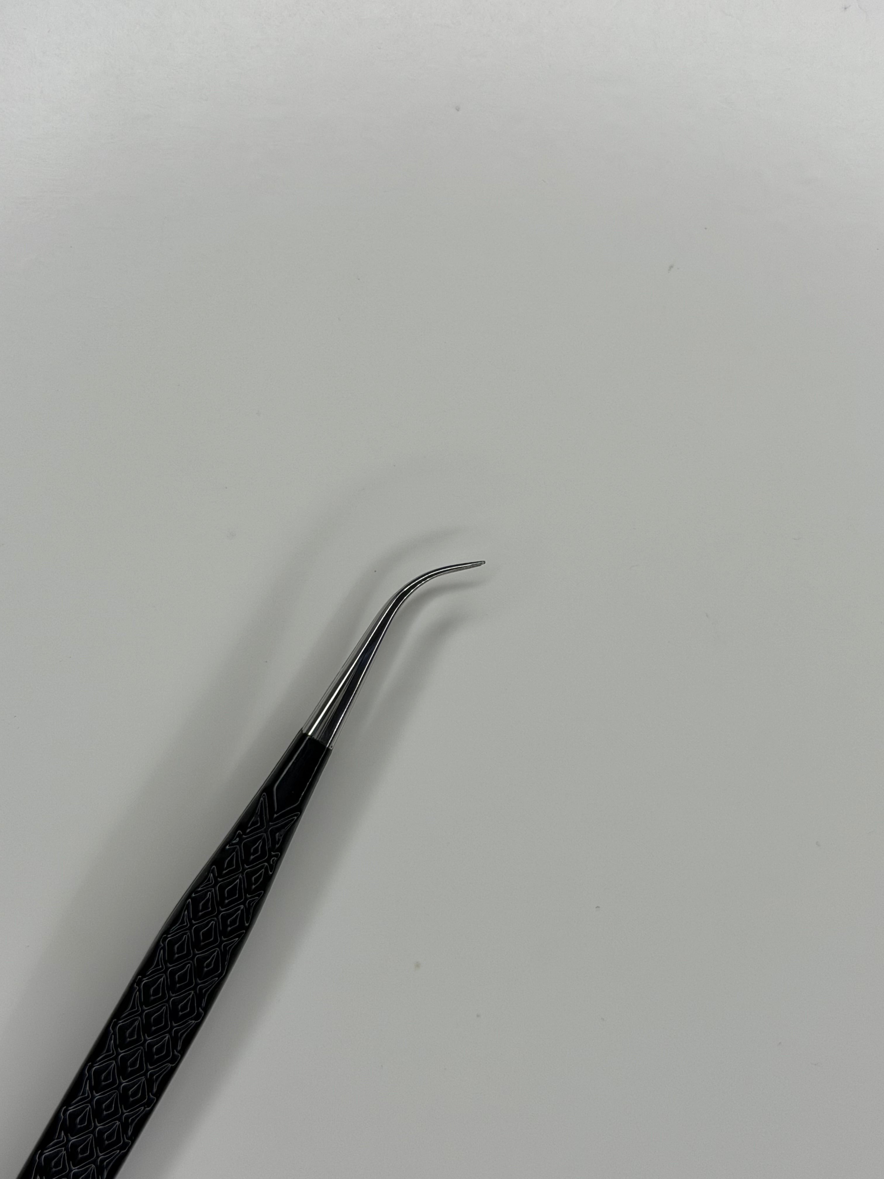 Baby girl | Mini Fiber Tip Isolation Tweezer | Black