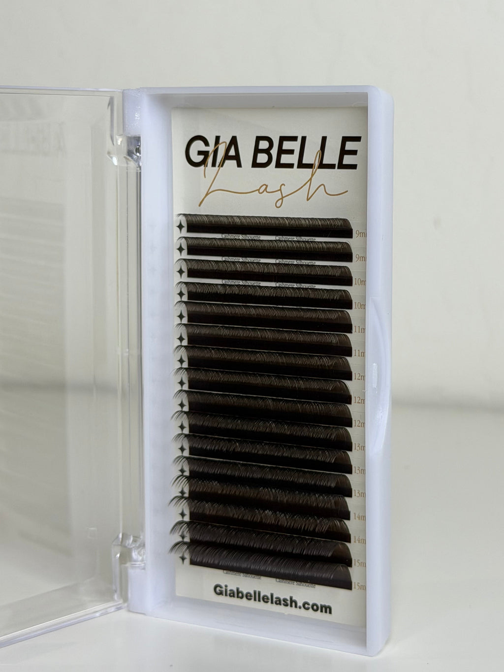 Cashmere Silhouette Volume Lash Extensions | Black Brown