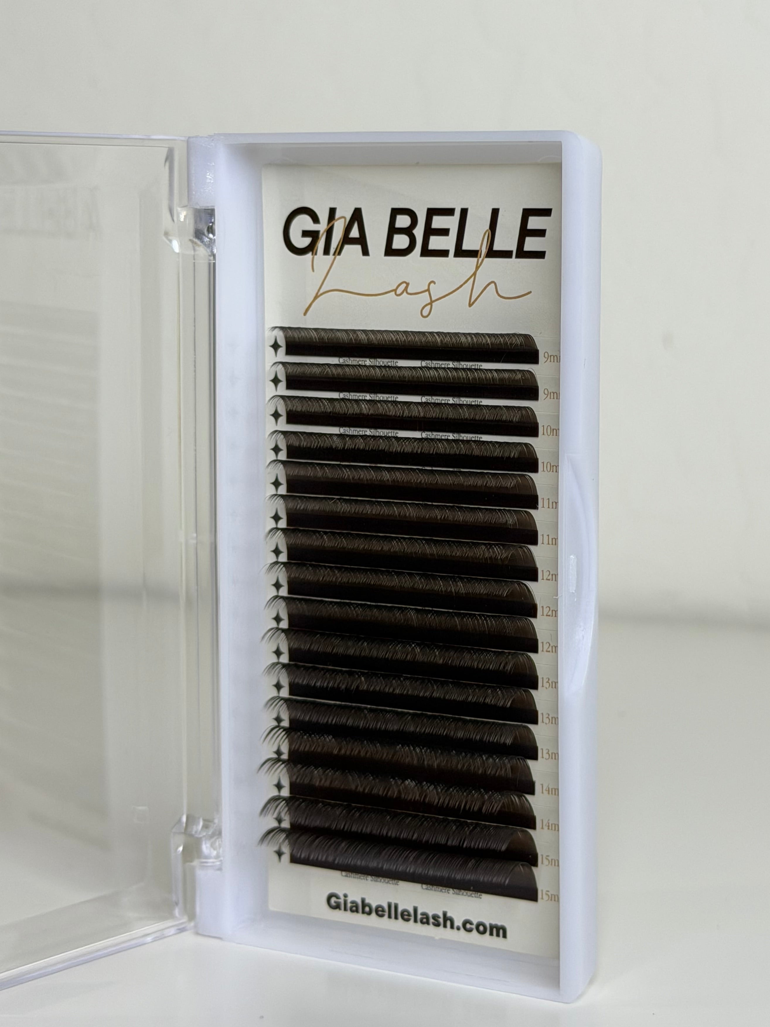 Cashmere Silhouette Volume Lash Extensions | Black Brown