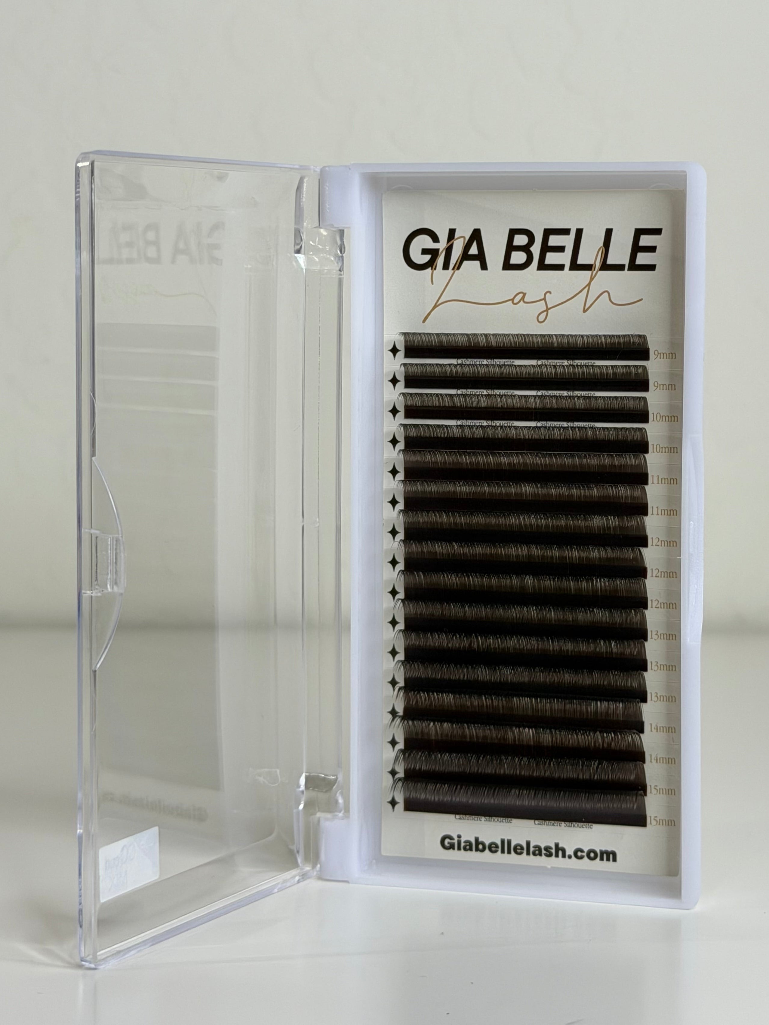 Cashmere Silhouette Volume Lash Extensions | Black Brown