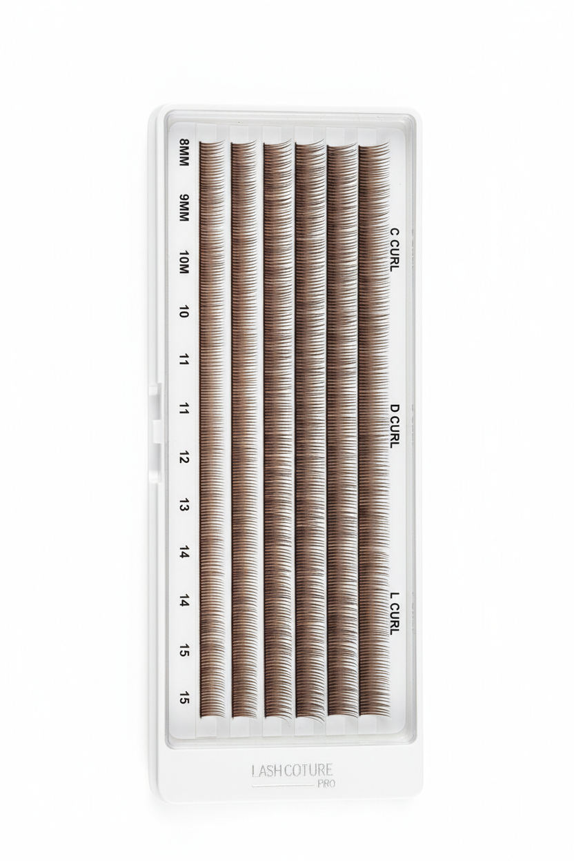 yes but with just brown lashes